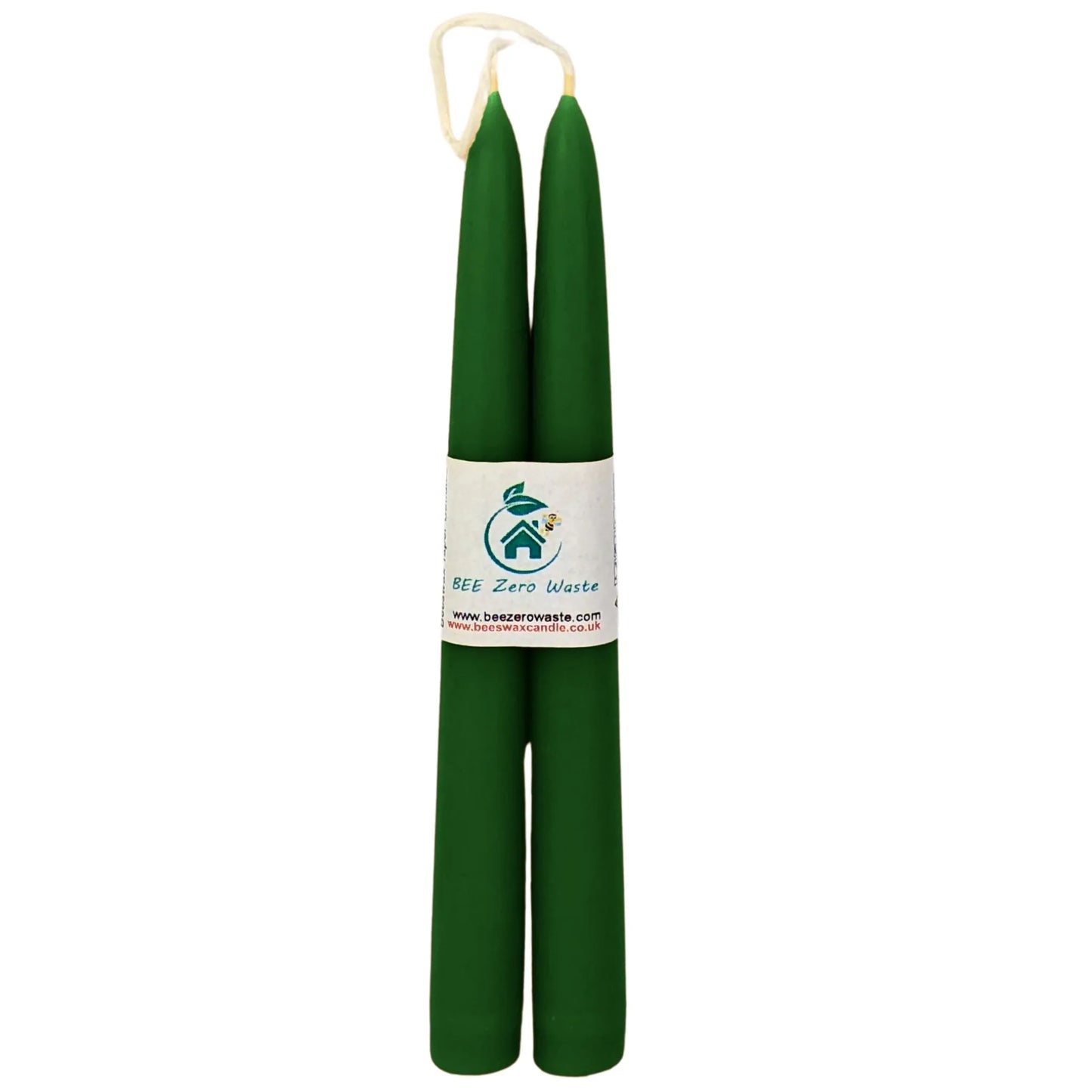 Sustainable Handcrafted Beeswax Taper Candles – Made in the UK