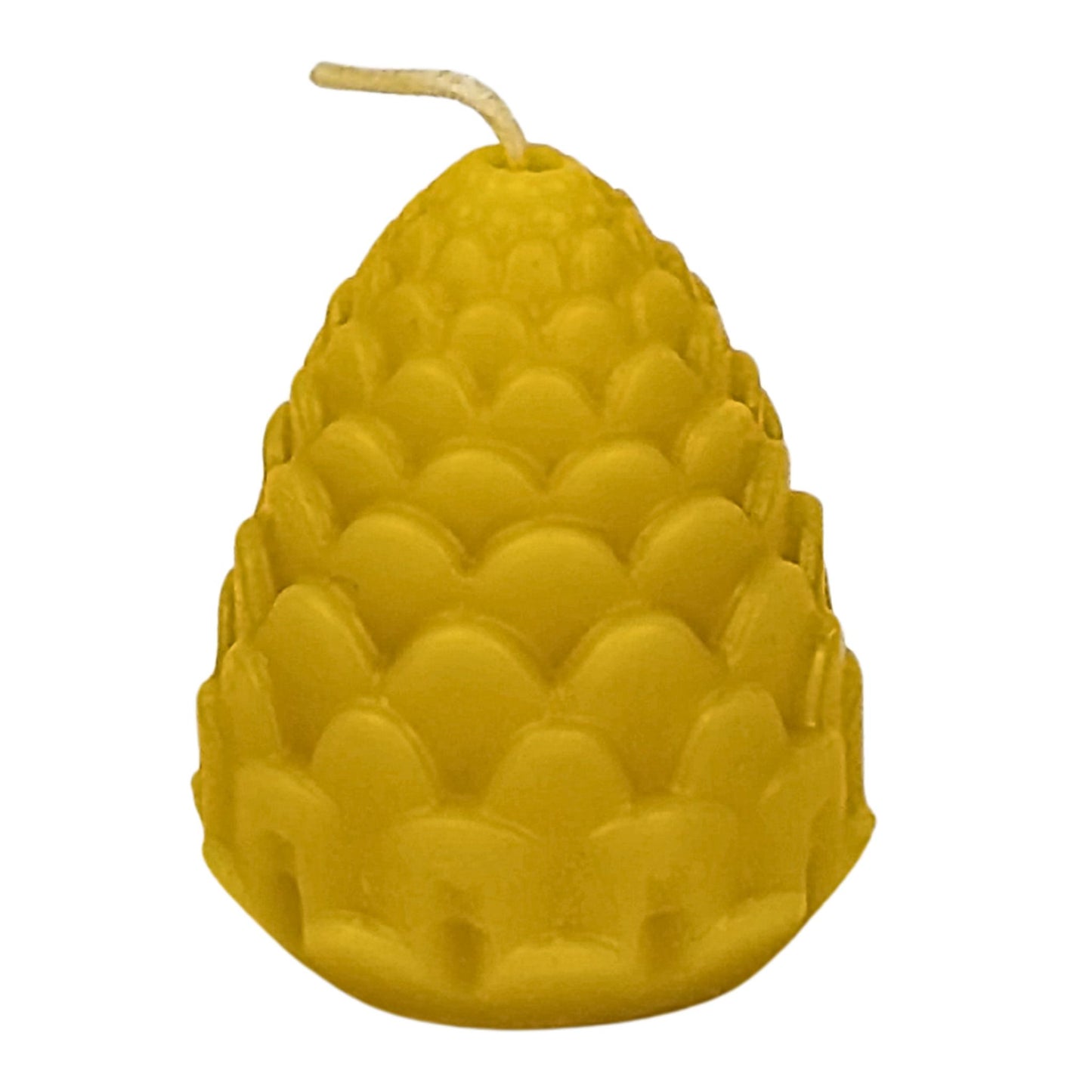 Pure Beeswax Pinecone candle