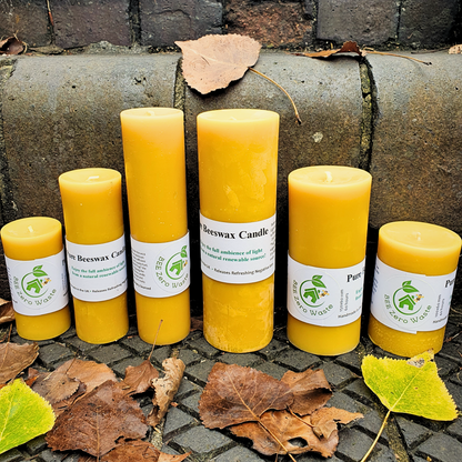 100% Pure Beeswax Pillar Candles: Luxury Hand-Poured Artisanal Candles Made in Britain beeswaxcandle.co.uk