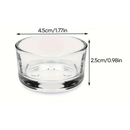 Reusable round tea light cup for weddings and special occasions