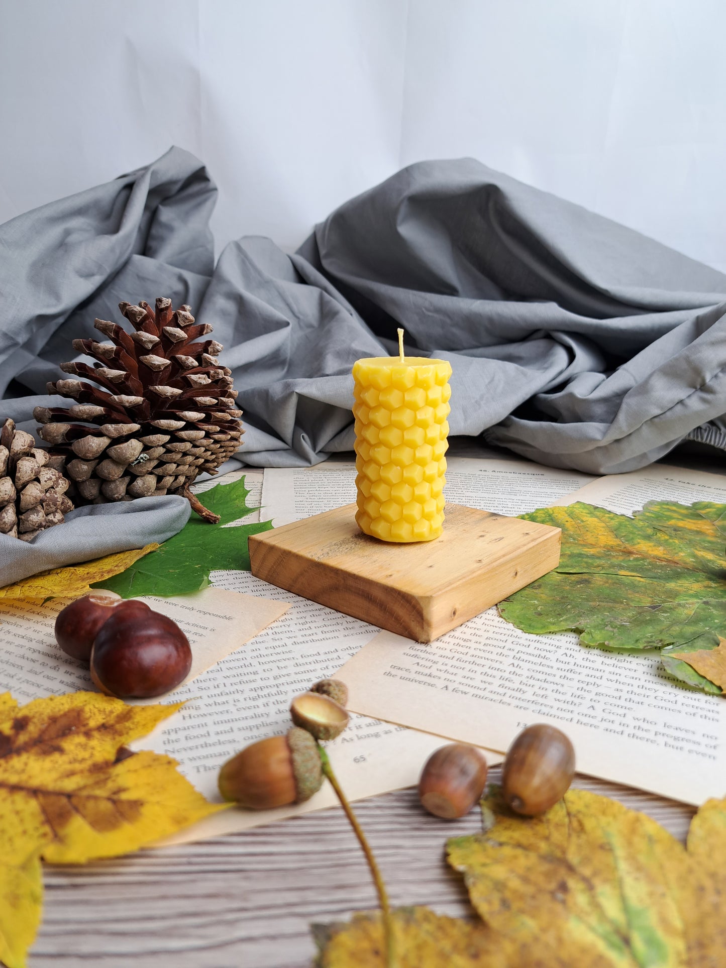 Pure Beeswax Candle | Honeycomb Candles| Bee Hive Candles| Decorative Candles| Autumn Decor | Handmade Candle | Bees Wax | Homemade Candles beeswaxcandle.co.uk