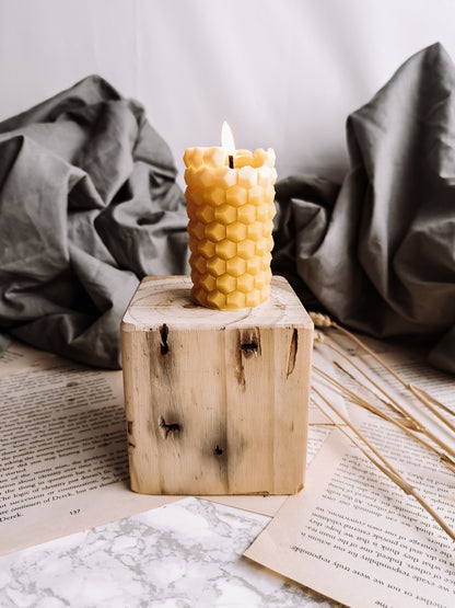 Pure Beeswax Candle | Honeycomb Candles| Bee Hive Candles| Decorative Candles| Autumn Decor | Handmade Candle | Bees Wax | Homemade Candles beeswaxcandle.co.uk